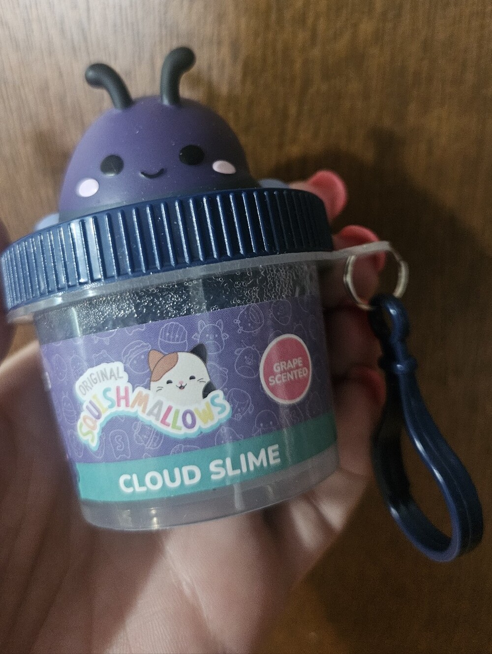 Squishmallows Mystery Mini Cloud Slime Squad With Clip - Tyrone Grape Scented - Picture 9 of 9